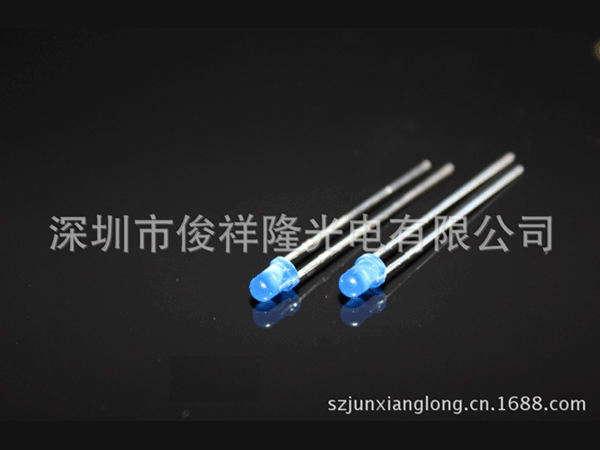 3mm藍(lán)發(fā)藍(lán)光LED